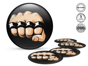 Raddekor Exklusiv Ausgabe Elegante Dome Sticker